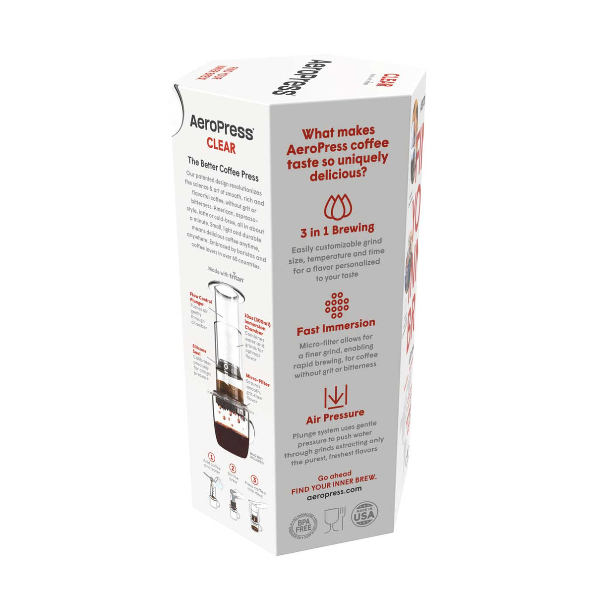 AeroPress Clear Coffee Maker